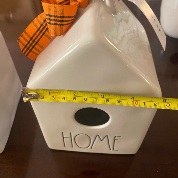 RAE DUNN Collectible Ceramic “HOME” Birdhouse - Picture 4 of 9